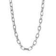 thumbnail image 6 of Invicta Jewelry Men's Beveled Edge Large Nautical Oval Chain Necklace (10mm) - 24", 6 of 8