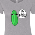 thumbnail image 4 of Inktastic I'm Kind of a Big Dill Pickle with Sunglasses Women's T-Shirt, 4 of 5