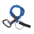 thumbnail image 2 of amagogo Climbing Rope Strong Rappelling Rope Polyester Rescue Tow Rope Wear Resistant Traction Pull Rope with Professional Carabiner for Mountaineering Operations blue, 2 of 10