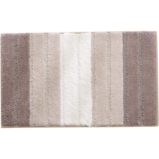 Alfombra de baño antideslizante Alfombras de baño suaves de microfibra absorbente Alfombra de baño lavable a máquina Alfombras de ducha 45 X 65 cm Xemadio LKX-0316-2