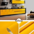 thumbnail image 1 of Countertop Kitchen Cabinet Furniture Renovation PVC Self Adhesive Premium Pearlized Home Decor Vinyl Stickers Wallpaper Wall Decal YELLOW, 1 of 8