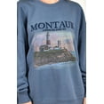 thumbnail image 4 of Sudadera Oversize Montauk Roman Fashion /Tallas Extras, 3846 (Azul petroleo) azul petroleo 36, 4 of 5
