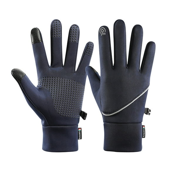 Vikakiooze Winter Gloves Winter Thickened Warmth And Non-slip Outdoor Ski Gloves