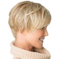 thumbnail image 1 of Seitruly Manténgase a la moda con una peluca corta fácil de limpiar diseñada para mujeres Pelucas para mujeres Peluca sintética Fácil de Cuidado del cabello, 1 of 6