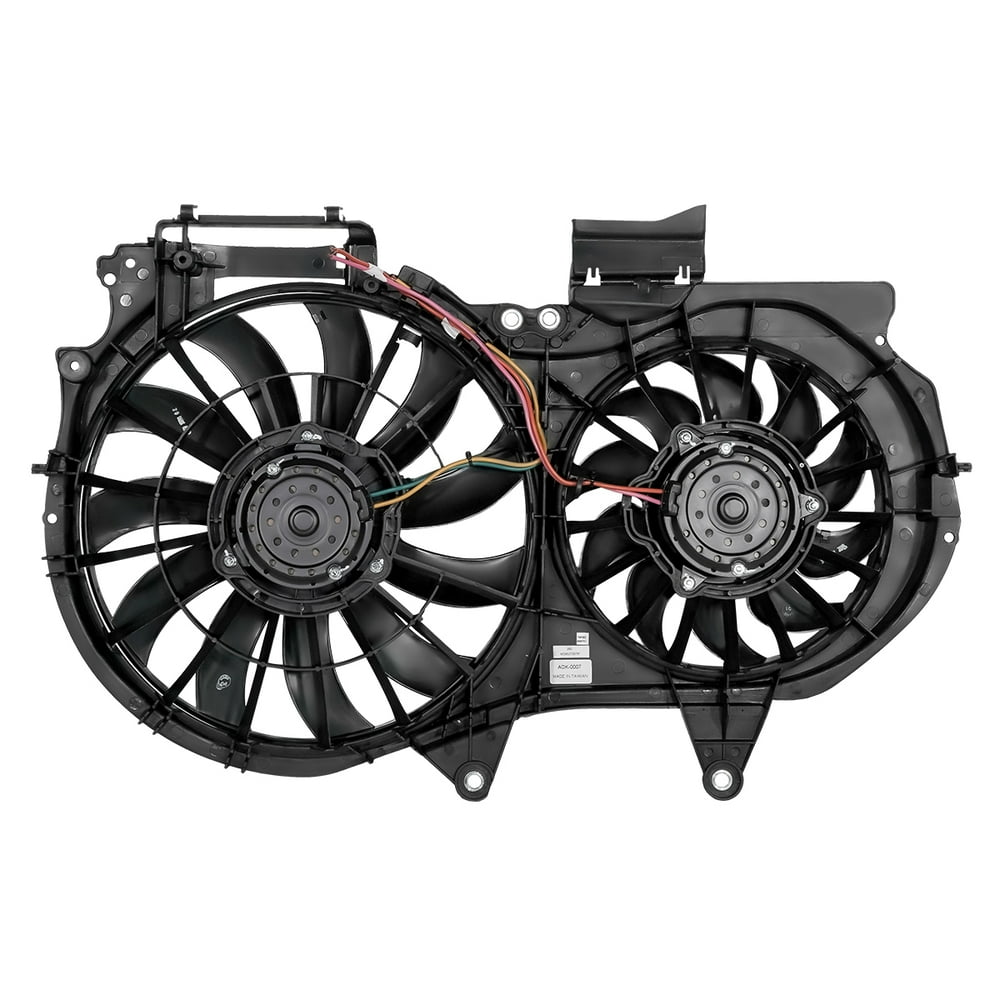 For 2002 to 2008 Audi A4 1.8T 2.0T Factory Style Radiator Cooling Fan Assembly AU3115107 03 04