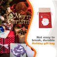 thumbnail image 4 of Bearachild 2 bolsas de regalo de arpillera de Navidad, organizador de envoltura con cordón de gran capacidad para vacaciones, paquetes de almacenamiento de Kits de decoración para fiestas Anciano Bearachild HA009297-01, 4 of 6