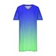 thumbnail image 4 of ICHUANYI Clearance Plus Size Dress For Women V Neck Summer Casual Sundresses Pocket Knee Short Sleeve With Pockets(Blue, XL) ICHUANYI WER2023080914222, 4 of 5