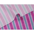 thumbnail image 5 of oneOone Velvet Fuschia Pink Fabric Stripes Sewing Craft Projects Fabric Prints By Yard 58 Inch Wide, 5 of 5