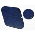 thumbnail image 1 of GFDYREE Blue Pearl LP Rear Control Plate Switch Plate Cavity Cover For Epiphone Les Paul, 1 of 2
