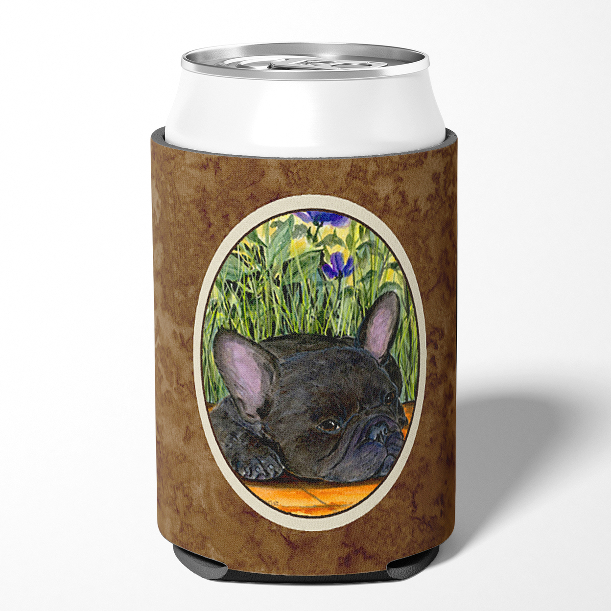 Caroline's Treasures SS8674CC French Bulldog Can or Bottle Hugger, Can Hugger, multicolor