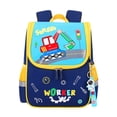 thumbnail image 3 of jiaxiM School Backpacks Water Resistant Dinosaur Excavator Cartoon School Bag for Ages 3rd 4th 5th 6th, Daycare, Park, Travel, Playground, 3 of 9