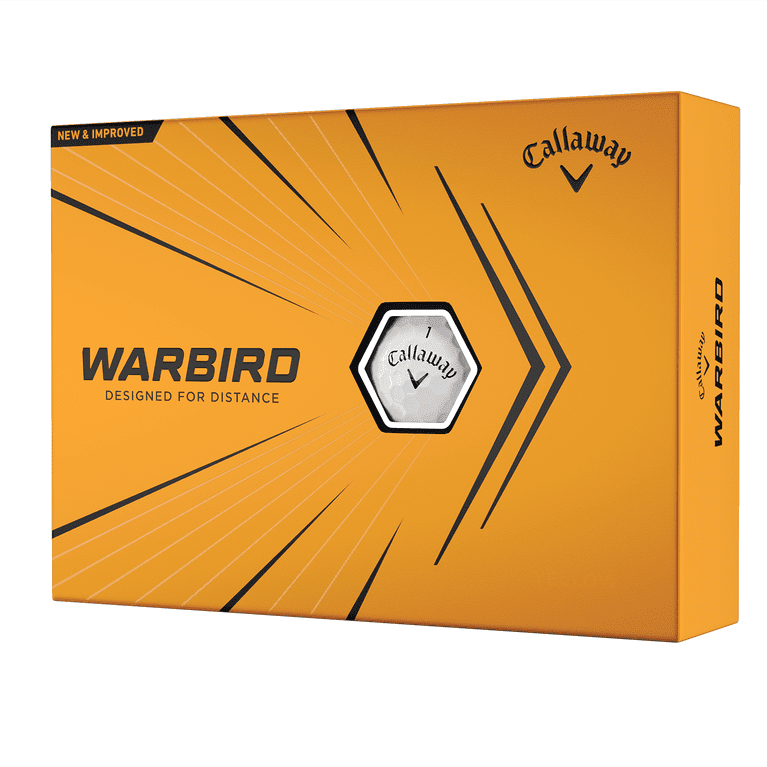 Callaway Warbird 2021 Golf Balls, 12 Pack, White