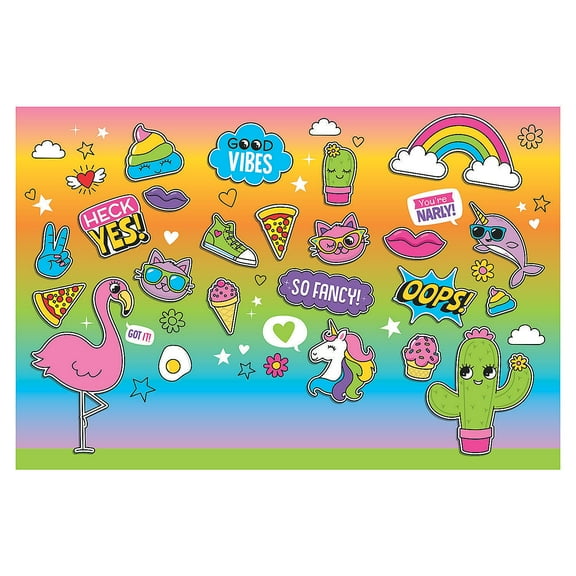 Girl Squad Backdrop Banner 6X9 - Party Decor - 3 Pieces