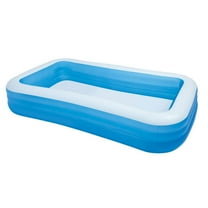 Intex Swim Center Family Inflatable Pool, 120" X 72" X 22", for Ages 6 