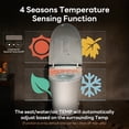 thumbnail image 4 of Smart Toilet with Bidet, Foam Shield, 4-Season Temperature, ADA Height, 1.0 Gallons Auto Flush, Heated Seat, Warm Water & Air Drying, Remote Control, Auto Deodorization, Blackout Flush, Night Light, 4 of 15