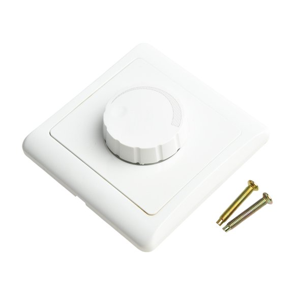 Interruptor de Luz Ajustable de Un Gang 1-Vía para Bombillas LED Ajustables e Incandescentes