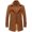 Y-Coffee7789, variant on ANINEO Men Casual Woolen Overcoat Solid Color Double Collar Convertible Collar Padded Coats Fashion Male's Woolen Garment Classic Male Outwear