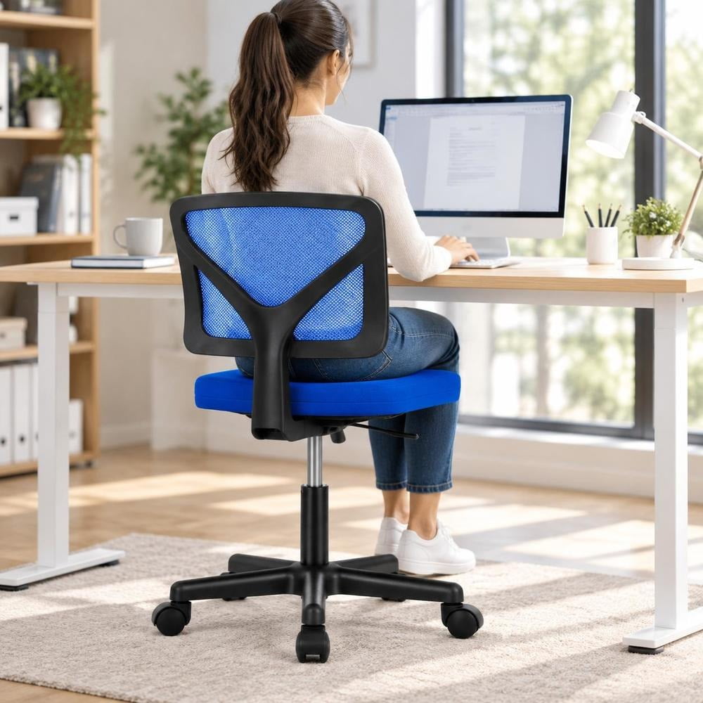 office chair low-back mesh armless product