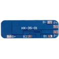 thumbnail image 4 of HUGFEGWE Carte de Protection pour Batterie, Carte de Protection 3S 11.1V 12V 12.6V PCB BMS Li ion Lithium Carte de Protection pour Batterie avec Récupération Automatique Maximale, Burs (9-10A) CJB91-38641, 4 of 8