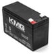 KMG Batterie de Remplacement 12V 9Ah Compatible avec Powersonic PS-1290 PS6-12 – image 3 sur 3