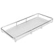 thumbnail image 4 of Bandeja para encimera de baño, acero inoxidable, acrílico, diseño minimalista moderno, ahorro de espacio, estante de almacenamiento para baño, bandeja de tocador para cosméticos, artículos d, 4 of 10