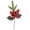 Red-3, variant on Artificial Red Berry Stem, Faux Holly Berry Branch, Bendable Stem with Green Leaves, Vibrant Festive Accent for Christmas Vase Floral Arrangement, DIY Wreath Craft and Holiday Table Decor,Red-1