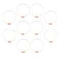 thumbnail image 3 of 10 Pieces Metal Floral Hoop Centerpiece Craft Hoop Rings for Banquet Wedding 30cm, 3 of 8