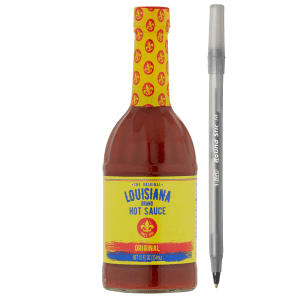 Louisiana Brand Hot Sauce, Original with pan