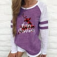 thumbnail image 1 of Qiopertar Blouse Décontractée Sexy Mode Imprimée à Manches Longues Col Rond Froncée en Solde Livraison Gratuite à Moins de 5$ jusqu'à 90 % de Réduction, 1 of 5