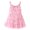 Pink, variant on Zanarzt Toddler Girls Dresses Girl's Halter Sleeveless Summer Dress A Line Sundress Swing Pleated Dress for Girls Pink,3-4 Years