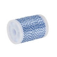 thumbnail image 3 of Archery Bow String Serving Thread 120 Yard/110M, 0.3" Dia Bowstring Thread, Blue White, 3 of 5