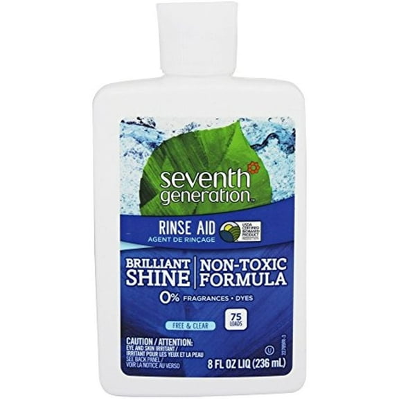 Seventh Generation Dishwasher Rinse Aid - 8 Oz - 2 Pk