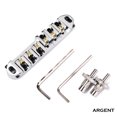 thumbnail image 4 of Electric Guitar Rollers Bridge Musical Instrument Saddle Repairing Maintenance Design Compact Replacement Bridges Parts Wrench Set Accessories Professionals Black, 4 of 7