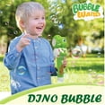 thumbnail image 4 of 2PCS Dino Bubble Wand  LED Light & Sound  Blaster Toy for Toddlers and Kids, Battery Operated  Outdoor Toy, 4 of 6