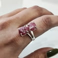 thumbnail image 5 of AAA Natural Ruby Ring, Rough Ruby Gemstone Ring, July Birthstone, Hippie Ring, 925 Sterling Silver, Womens Ring, Christmas, Thanksgiving, Handmade, Statement Jewelry, Raw Gemstone Jewelry, 5 of 6