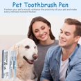 thumbnail image 2 of ZHAOCHENG Cepillo de dientes para mascotas, kit de reparación de dientes para mascotas, herramienta para eliminar el sarro, 2 of 5