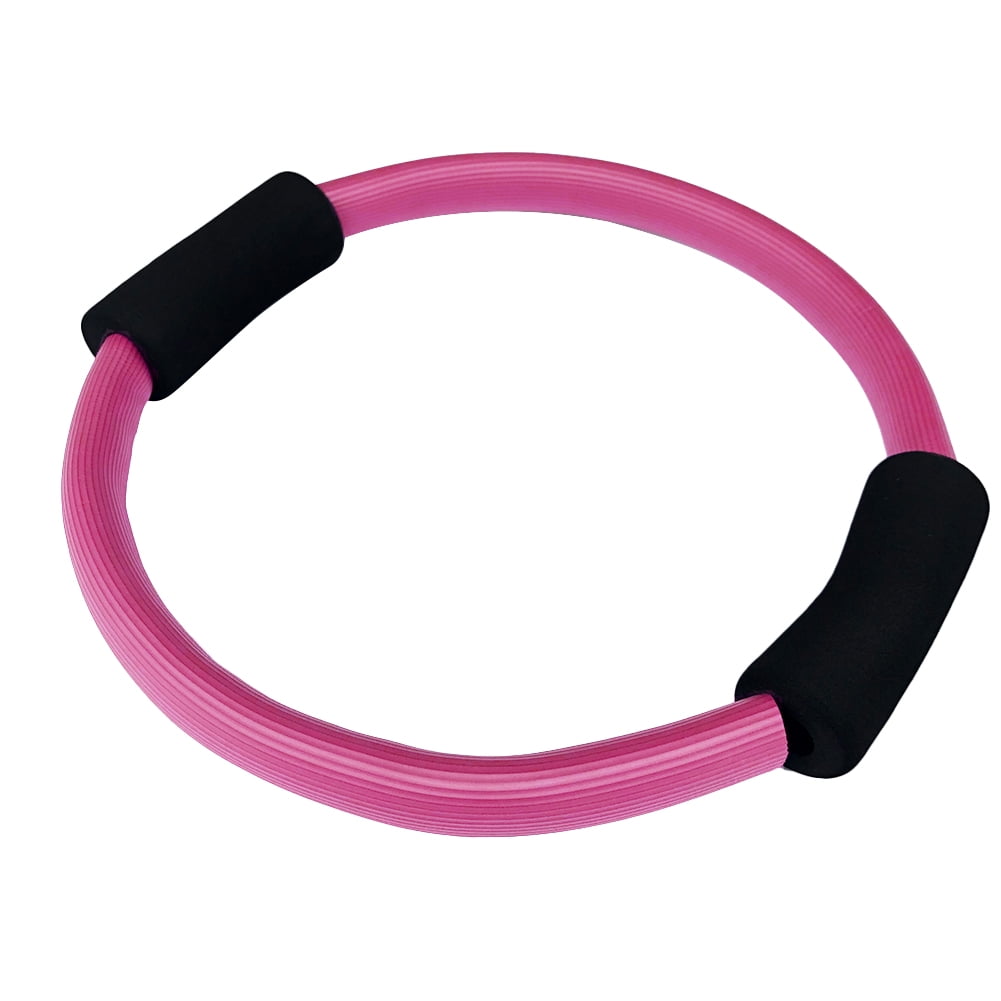 Fitness Exercise Yoga Circle Pilates Workout Training Stretch Trainer Ring tt 