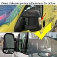 thumbnail image 3 of Left&Right Side Heated Wing Mirror Glass Angle Rearview Mirror for Peugeot Boxer Manager for Citroen Relay Jumper 1pc Left - Smail, 3 of 6
