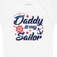 thumbnail image 4 of Inktastic My Daddy is My Sailor Boys or Girls Baby Bodysuit, 4 of 5