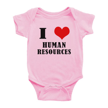 

I Love Human Resources Cute Baby Clothes Boys Short Sleeve Romper Bodysuits