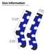 thumbnail image 2 of Balery Blue And White Polka Dot Calcetines novedosos Calcetines deportivos Calcetines hasta la rodilla Calcetines de algodón Calcetines originales y geniales, 2 of 6