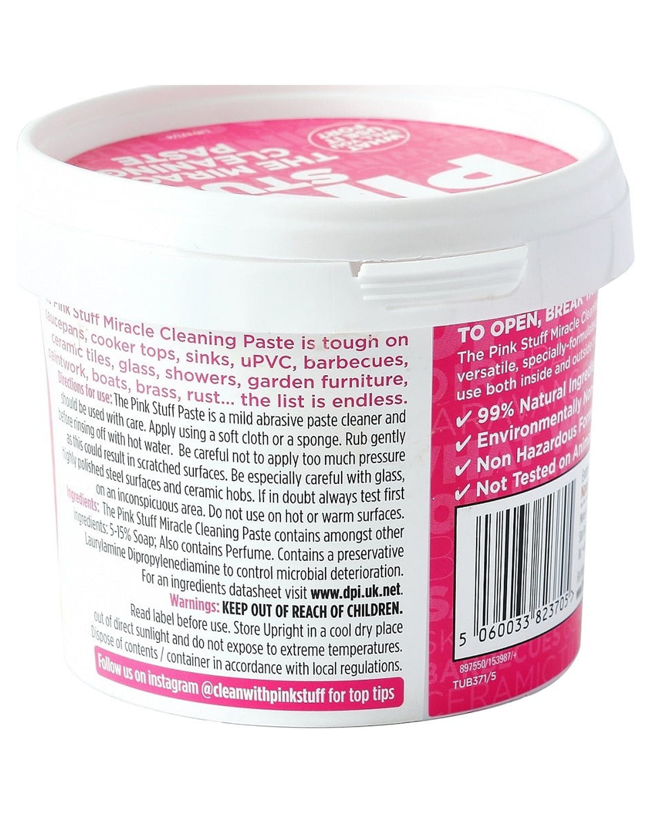 THE PINK STUFF - The Miracle Cleaning Paste – The Pink Stuff