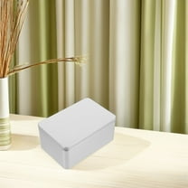 Soimiss Sewing Box Small Organizer For Home Use Silver 1Set