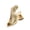 Gold #017, variant on Womens Large Size Woven Heeled Sandals Open Toe Backless Block Heel Mule Slides Comfortable Dress Shoes for Party Daily Wear 36