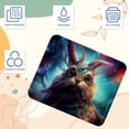 thumbnail image 3 of Starry Animals Square Desk Mat Mouse Mat Mouse Pad, 8.3x9.8 Inch, Non-Slip Rubber Bottom, Printed, Suitable for Office and Gaming, 3 of 6