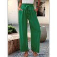 thumbnail image 7 of Women'S Wide Leg Lounge Pants Green M, 7 of 7