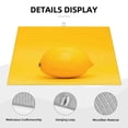 thumbnail image 4 of Kdxio Yellow Lemon for Dish Drying Mat,24*18 inch Absorbent Dish Drainer Kitchen Counter,Large Size Dish Drying Pad for Countertops,Draining Racks, 4 of 9