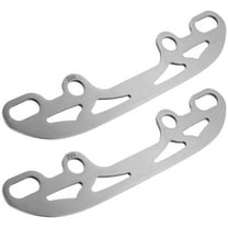 2pcs Ice Blades Stainless Steel Ice Skates Blades Free Skate Blades Roller Skate Blades For Roller Skates Ice Hockey Blades Skating Ice Skates Replacement Blades
