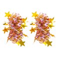 thumbnail image 5 of 2Pcs Kids Dance Wrist Flower Star Decor Bright Colors Elastic Rubber Band Wristband Children Performance Party Wear Accessory, 5 of 8