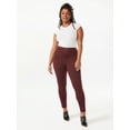 thumbnail image 2 of Time and Tru Women's High Rise Jeggings, 29" Inseam, Sizes XS-XXXL, 2 of 6